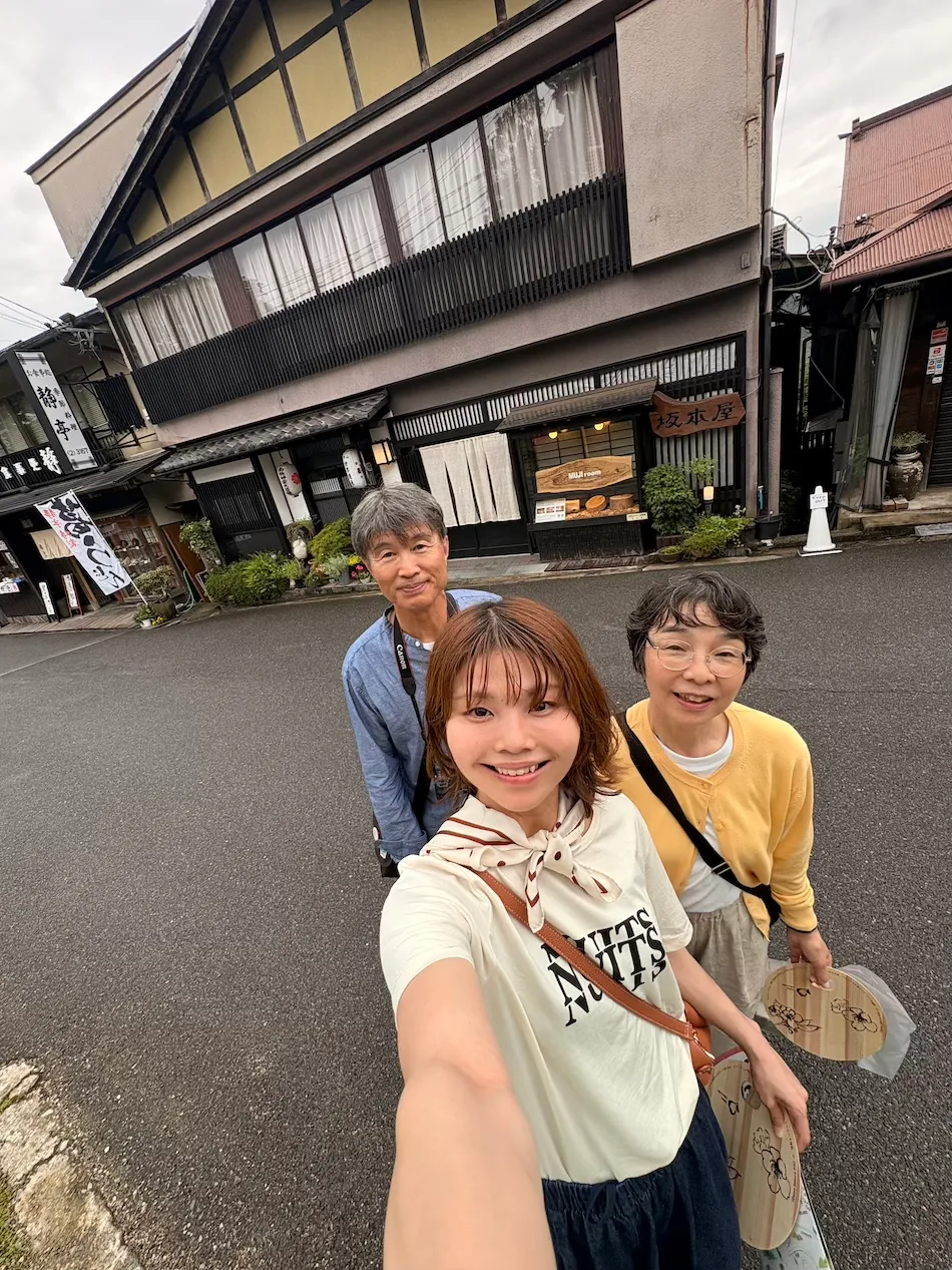 MUJI room SAKAMOTOYA前で撮った写真